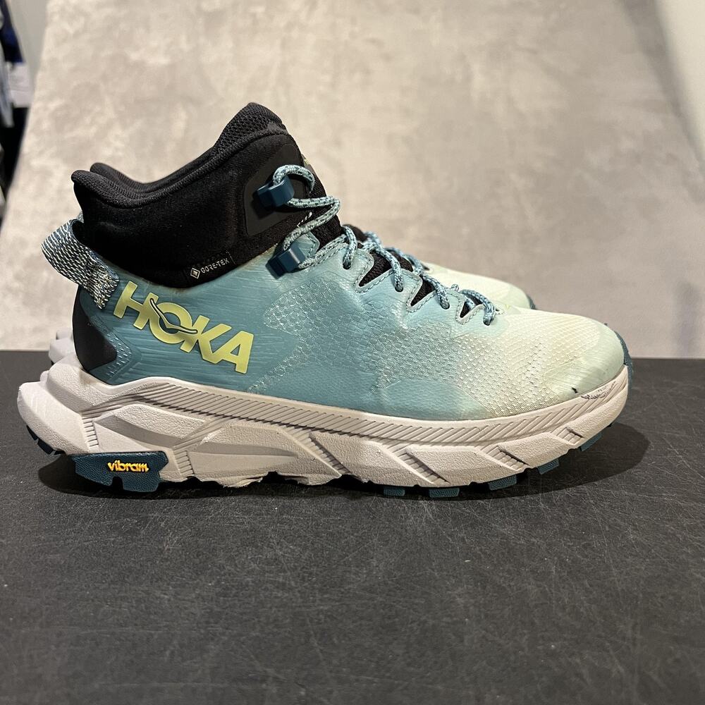 Hoka One One Blue and Black Ankle Boots